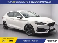 Used Cupra Leon 150 HP (110 kW) 2023 White Hatchback