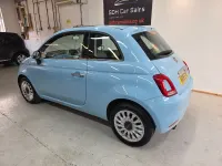 Used Fiat 500 Lounge 69 HP (50 kW) 2016 Blue Hatchback