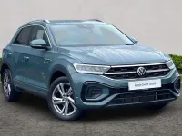 Used VW T-Roc R-line 150 HP (110 kW) 2024 Blue SUV