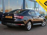 Used Skoda Superb SE L Executive 190 HP (139 kW) 2015 Black Hatchback