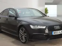 Used Audi A6 Black Edition 190 HP (139 kW) 2015 Black Sedan