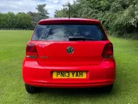 Used VW Polo Match 60 HP (44 kW) 2013 Red Hatchback