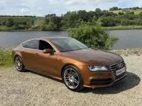 Used Audi A7 S-Line 2012 Brown Hatchback