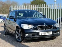 Używany BMW 120 Sport Line 2011 Czarny Hatchback