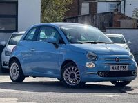 Used Fiat 500 Lounge 105 HP (77 kW) 2016 Blue Hatchback