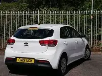 Used Kia Rio 83 HP (61 kW) 2019 White Hatchback