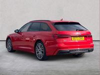 Used Audi A6 Black Edition 204 HP (150 kW) 2023 Red Estate