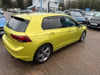 Used VW Golf VII R-line 150 HP (110 kW) 2021 Yellow Hatchback