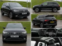 Used VW Tiguan SEL 2017 Black SUV