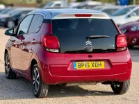 Used Citroën C1 Flair 82 HP (60 kW) 2016 Red Hatchback
