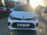 Used Kia Picanto GT-Line S 83 HP (61 kW) 2017 White Hatchback