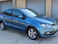 Used VW Polo Match 2016 Blue Hatchback
