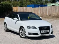 Used Audi A3 Cabriolet Sport 105 HP (77 kW) 2011 White Cabriolet