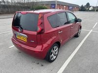 Used Nissan Note N-TEC 88 HP (64 kW) 2010 Red Hatchback