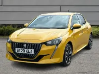 Used Peugeot 208 Allure 101 HP (74 kW) 2020 Yellow Hatchback