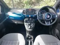 Used Fiat 500 Lounge 70 HP (51 kW) 2020 Blue Hatchback