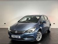 Used Vauxhall Astra Design Edition 110 HP (80 kW) 2016 Blue Hatchback