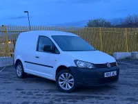 Used VW Caddy 75 HP (55 kW) 2013 White MPV