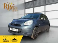 Begagnad Nissan Micra Visia 80 HK (58 kW) 2011 Grå Halvkombi