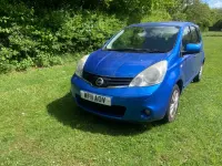 Used Nissan Note Acenta 86 HP (63 kW) 2011 Blue Hatchback