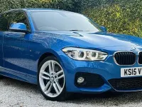 Used BMW 118 M Sport 136 HP (100 kW) 2015 Blue Hatchback