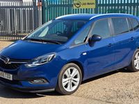 Used Vauxhall Zafira Tourer SRi 140 HP (102 kW) 2018 Blue MPV