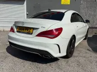 Used Mercedes CLA220 AMG 170 HP (125 kW) 2014 White Coupe