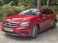 Used Mercedes A180 2013 Red Hatchback