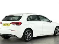 Used Mercedes A180 2022 White Hatchback