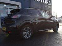Used Peugeot e-208 Allure 98 kW (134 HP) 2020 Black Hatchback