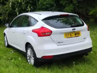 Used Ford Focus Titanium X 177 HP (130 kW) 2018 White Hatchback