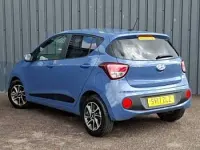 Used Hyundai i10 Premium 87 HP (63 kW) 2017 Blue Hatchback