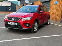 Used Seat Arona SE Technology 95 HP (69 kW) 2018 Red SUV