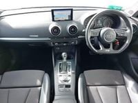 Used Audi A3 S-Line 150 HP (110 kW) 2018 Grey Sedan