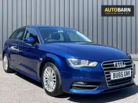 Used Audi A3 Sportback Design 110 HP (80 kW) 2015 Blue Hatchback