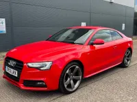 Używany Audi A5 Black Edition 2013 Czerwony Coupe