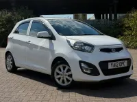 Used Kia Picanto 2012 White Hatchback