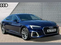 Used Audi A5 Sportback S-Line 163 HP (119 kW) 2022 Blue Hatchback