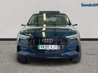 Used Audi e-tron Comfort 300 kW (408 HP) 2020 Blue SUV