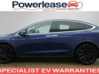 Used Tesla Model X Long Range AWD 397 kW (541 HP) 2019 Blue SUV