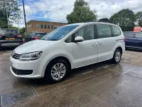Used VW Sharan SE 140 HP (102 kW) 2015 White MPV