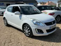 Used Suzuki Swift 94 HP (69 kW) 2016 White Hatchback
