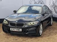 Used BMW 218 M Sport 2017 Black Coupe