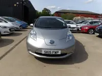Used Nissan Leaf Tekna 80 kW (109 HP) 2015 Silver Hatchback