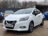 Used Nissan Micra Visia 91 HP (66 kW) 2022 White Hatchback