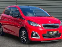 Used Peugeot 108 Allure 72 HP (52 kW) 2020 Red Hatchback