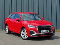 Begagnad Audi Q2 S-Line 150 HK (110 kW) 2020 Röd SUV