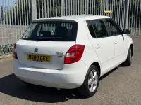 Used Skoda Fabia SE 2012 White Hatchback