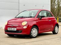 Used Fiat 500 Pop 69 HP (50 kW) 2009 Red Cabriolet