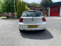 Used BMW 118 Sport Line 2014 White Hatchback